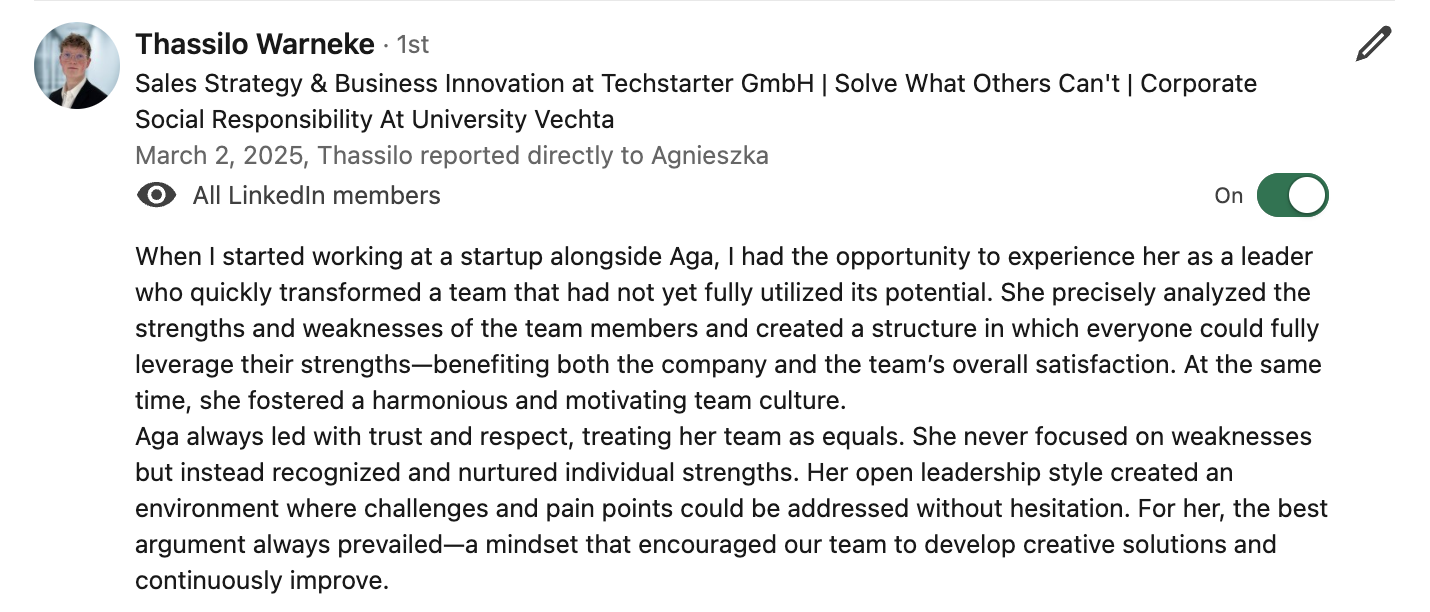 Testimonial naga operations